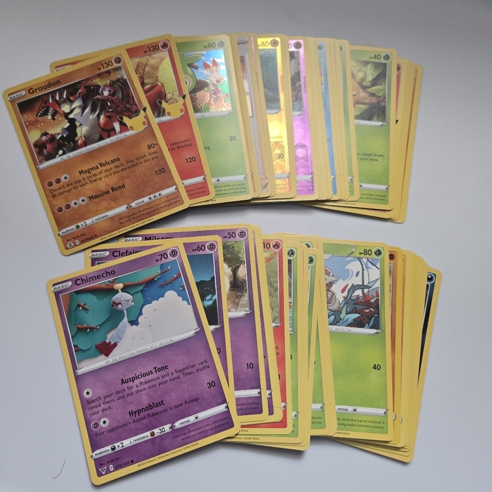 Pokemon Cards 50x